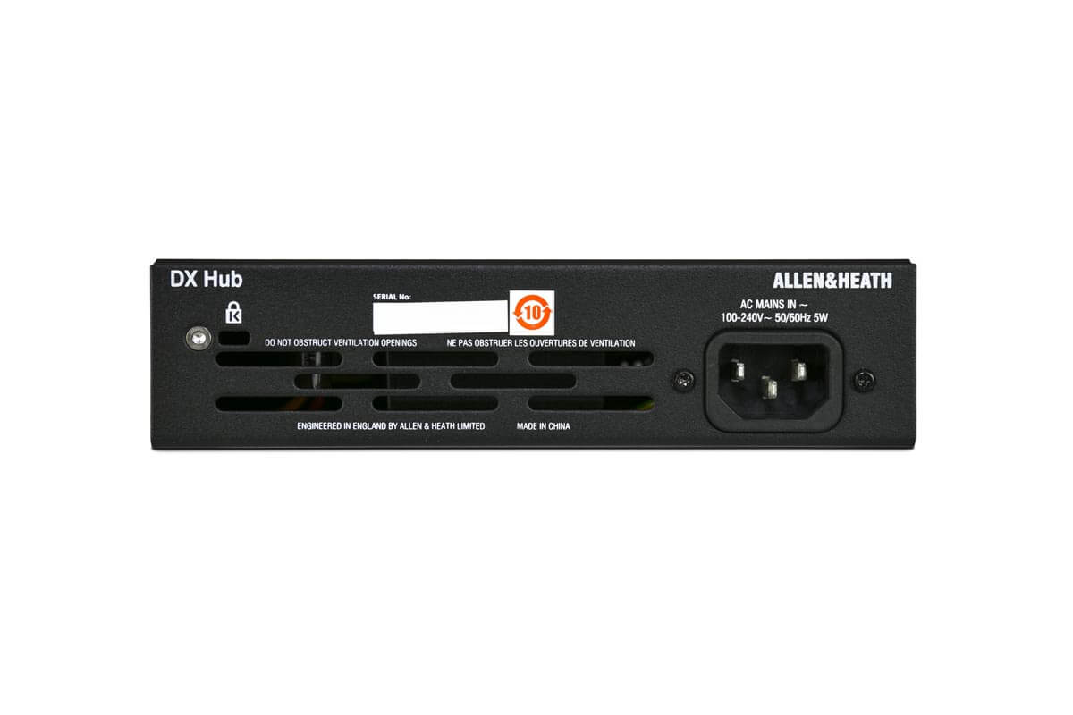 Allen   Health Allen health dx-Hub, concentrador de red de audio remoto